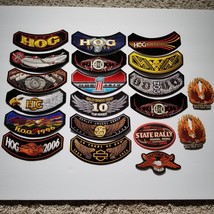 Lot of Harley Davidson HOG Patches 1995, 1999, 2017, 2005, 2009, 2012, 2007 - $49.99