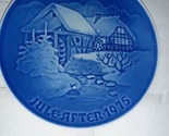 Royal Copenhagen Christmas Plate JULE AFTER 1975 B&amp;G At the Old Water Mill  - $9.99
