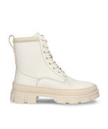 Botas blancas con cremallera y cordones para mujer al tobillo con suela ... - $270.26 CAD