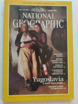 August 1990 National Geographic Magazine Vol. 178 No. 2 - £6.18 GBP