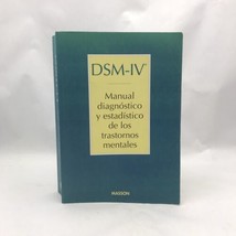 dsm-iv manual diagnostico y estadistico de los trastornos mentales - $133.40