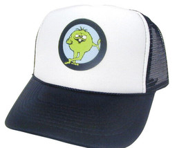 Finger Monster Trucker Hat mesh hat snapback hat navy blue New - £12.13 GBP