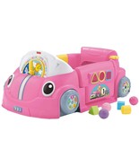 Fisher-Price Laugh &amp; Learn Crawl Around Car, Pink Interactive Play Cente... - £95.34 GBP