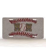 Baseball MOM Stitches Novelty Car License Plate - $21.84 CAD