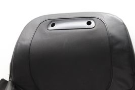 2009-2012 BMW 750Li 740i F01 FRONT RIGHT UPPER SEAT LEATHER COVER BLACK H0744 image 2