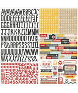 Say Cheese Collection 12 X 12 Cardstock Stickers Expressions - $318.32 MXN