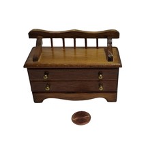 Vintage Hello Dolly MINIATURE/DOLLHOUSE Furniture Chest Drawer W/BOX - £11.92 GBP