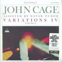 Variations IV, Vol. II (CLEAR VINYL) [Vinyl] John Cage With David Tudor - £20.53 GBP