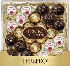 1 Box Brand New FERRERO Collection 24 pcs assortment 9.1 OZ