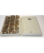 NEW HERMES ENGRAVING Large FONT SET MONOGRAM 144 pcs Engravograph - $272.73 CAD