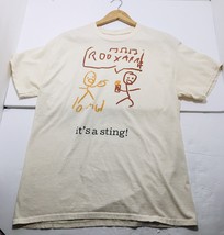 Vintage 1980&#39;s It&#39;s A Sting Roxanne Rooxanne Boot T-Shirt Size M Rare - £223.33 GBP