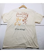 Vintage 1980&#39;s It&#39;s A Sting Roxanne Rooxanne Boot T-Shirt Size M Rare - €247,50 EUR