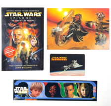 Star Wars Insider Vtg Phantom Menace Membership Card Postcards Bookmark 4 Items - £21.54 GBP