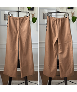 NWT Chriselle Lim Camel Sailor Wode Leg Trousers Pants $90 6 - $53.94 CAD