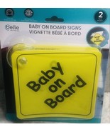 ShipN24Hours. New-Baby on Board Signs. 2 Pack. For Car. Universal Fit. - £14.95 GBP