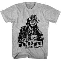 Macho Man Randy Savage Patterns Men&#39;s T Shirt - £23.88 GBP+