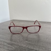 Ray Ban Eyeglasses Red Rectangle RB 5268 5738 FRAMES ONLY 55-18-145 - $14.36