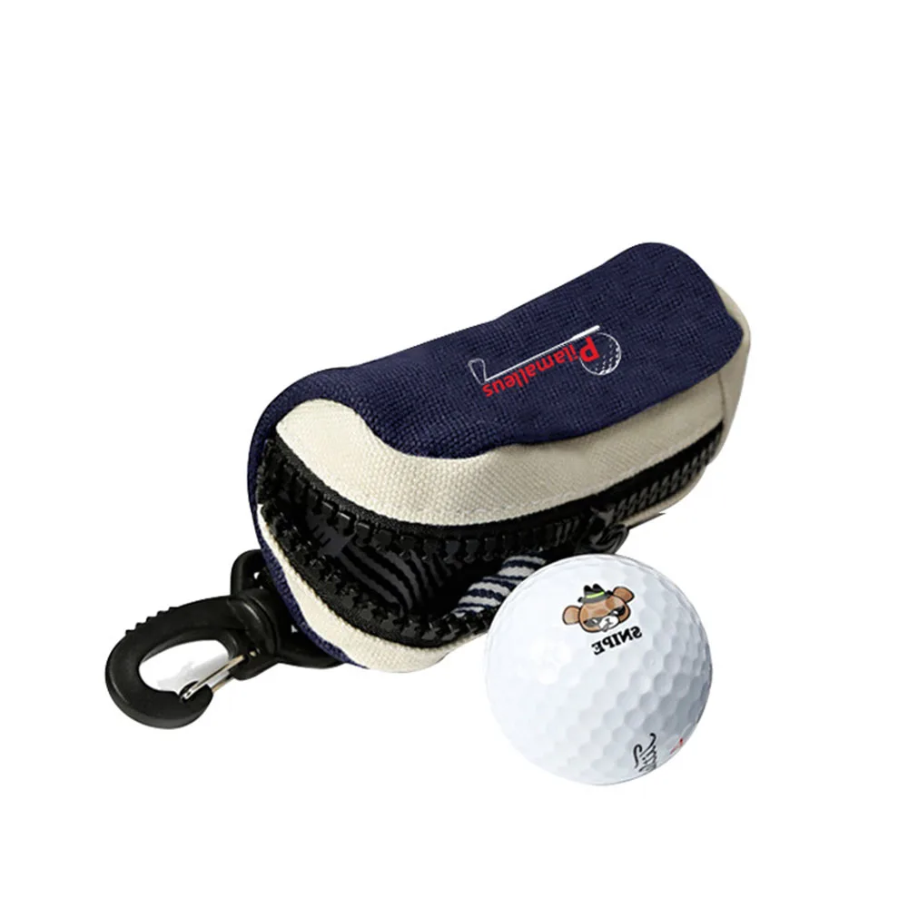 Sporting 1 Pcs Mini Golf Ball Bag Mini Portable Waist Pack Zipper Portable Holde - £23.51 GBP