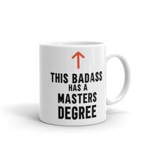 This Badass Has a Masters Degree, Graduation Coffee Mug Gift, Funny Graduation C - £14.46 GBP