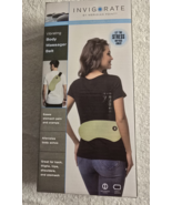 NIB Invigorate Vibrating Body Massager Adjustable Belt - Blue - $6.62