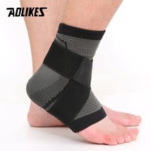 AOLIKES SUPPORT 1 PCS Protective Football Ankle Support Basketball Ankle ce Comp - £83.06 GBP