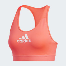 adidas Women&#39;s Don&#39;t Rest Alphaskin Padded Bra GJ2308 Hot Pink Size Medium - £14.86 GBP