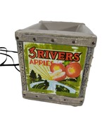 Scentsy Wax Warmer Ceramic Apples And Peaches Electric With Indication L... - £20.31 GBP
