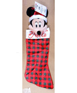 DISNEY MAGIC HOLIDAY GEMMY 4982007 19&quot; MICKEY MOUSE MUSICAL STOCKING - NEW! - £21.44 GBP