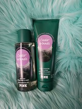 Victoria Secret Cedar Woods Fragrance Mist &amp; Body Lotion 2pc Set - £33.08 GBP