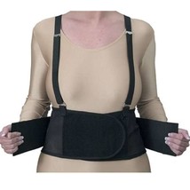 Duro-Med Economy Knit Industrial Back Support, Black, Large - $274.19 MXN