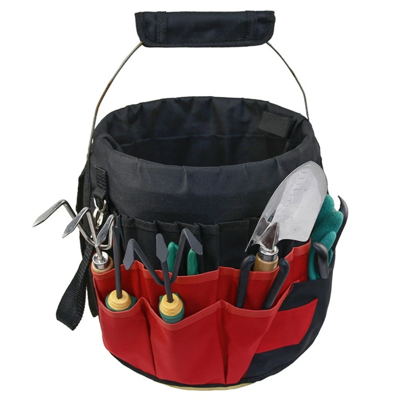 5 Gallon Bucket Organizer Bucket Tool Bag With 42 Storage Pockets Fits to 3.5-5  - £60.31 GBP