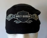 Harley Davidson Motorcycle Cotton Spandex Skull Cap / Riding Cap One Size - $18.66