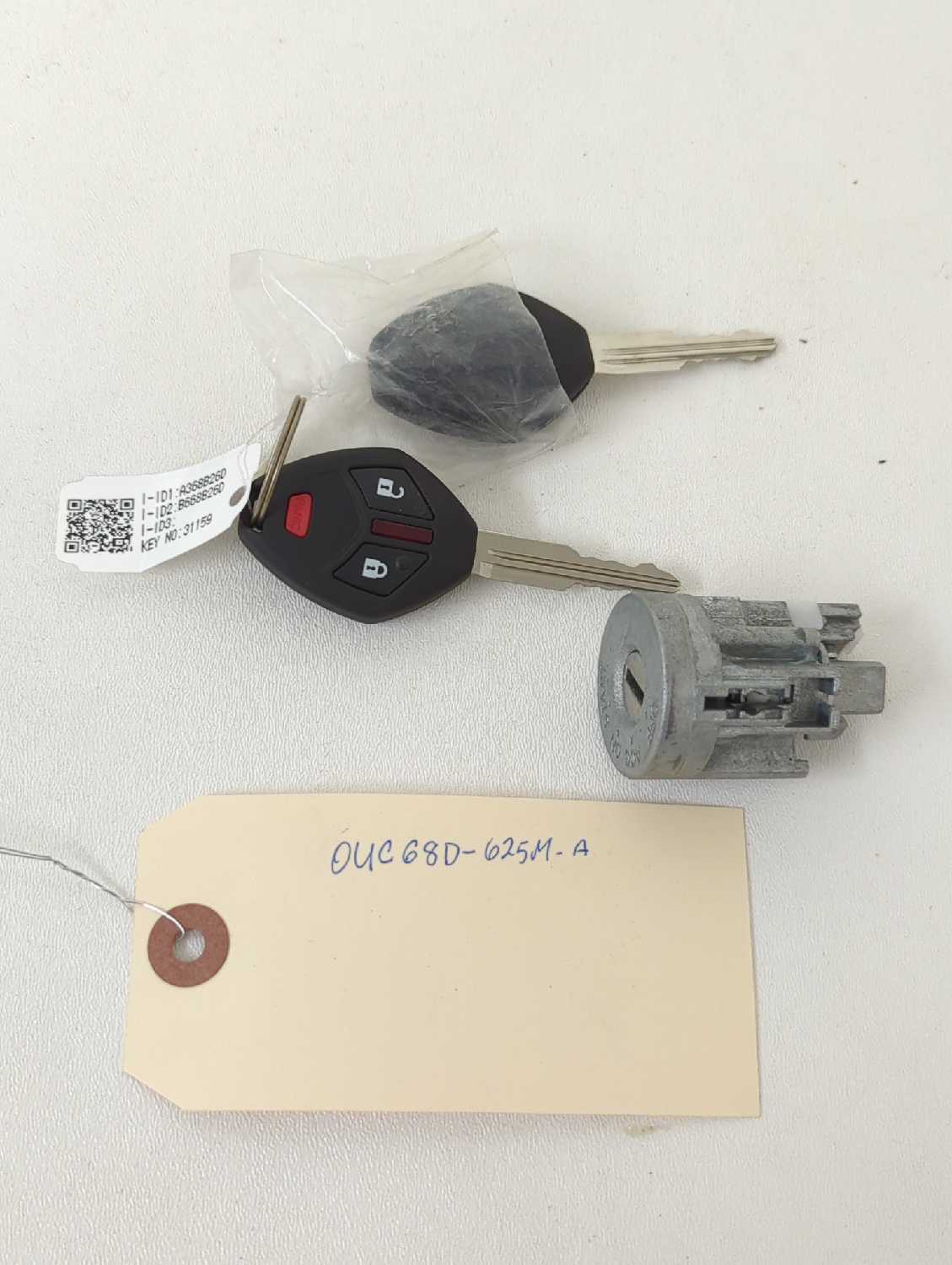 New OEM Mitsubishi Ignition Switch FOB Set Precut 20082015 Lancer