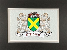 ODowd Irish Coat of Arms Print - Frameable 9&quot; x 12&quot; - £15.62 GBP