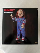 2.4 Ft Bump ‘N Go Chucky Animatronic - Decorations - £388.35 GBP