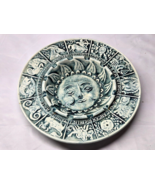 Vintage 1970s Ceramic Zodiac Ashtray Blue-Gray &amp; White - Signed J.K. - N... - $30.98