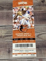 Baltimore Orioles vs Toronto Blue Jays (Sep 28th 2015) Ticket Stub  Flahety HR - £5.47 GBP