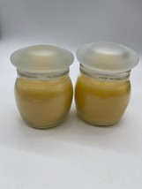Lot of 2 The White Barn Real Essence Mango Mandarin Candle Co Discontinued - £17.50 GBP