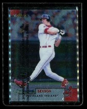 Vintage 1999 Topps Finest Chrome Baseball Card #233 Richie Sexson Indians - £7.87 GBP