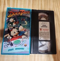 Duck Tales Disney Space Invaders VHS VCR Video Tape Cartoon - £6.31 GBP