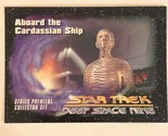 Star Trek Deep Space Nine Trading Card #16 Aboard The Cardassian Ship - $1.97