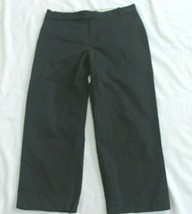 Banana Republic Size 6 Black Capri Cargo Pants CAREER Women&#39;s - $13.86