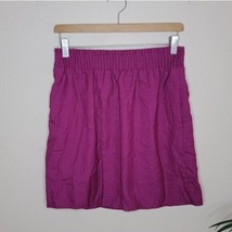 J. Crew Factory | Magenta Pink Paper Bag Waist Skirt, womens size 2 - £14.70 GBP