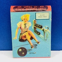 Matchbook nude risque girl Silver grill bar lounge vtg Canon City CO bowling mcm - £15.45 GBP