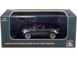 Land Rover Range Rover Velar First Edition w Sunroof Gray Metallic Black 1/64 Di - £23.24 GBP