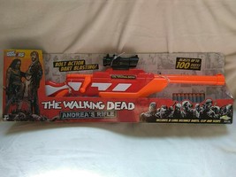 Air Warriors The Walking Dead Andrea&#39;s Rifle With Bolt Action Dart Blasting! - £93.86 GBP