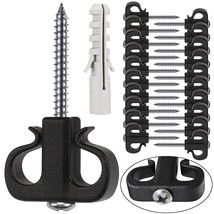 Pack Of 20 Q-Hanger, Christmas Lights Hanger Hooks Easy Release Outdoor ... - £12.57 GBP