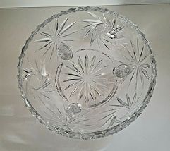 CRYSTAL TRI-FOOTED BOWL WITH PINWHEEL PATTERN image 3