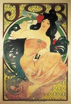 Art Nouveau Alphonse Mucha JOB Giclee Fine Canvas Print - £7.44 GBP+