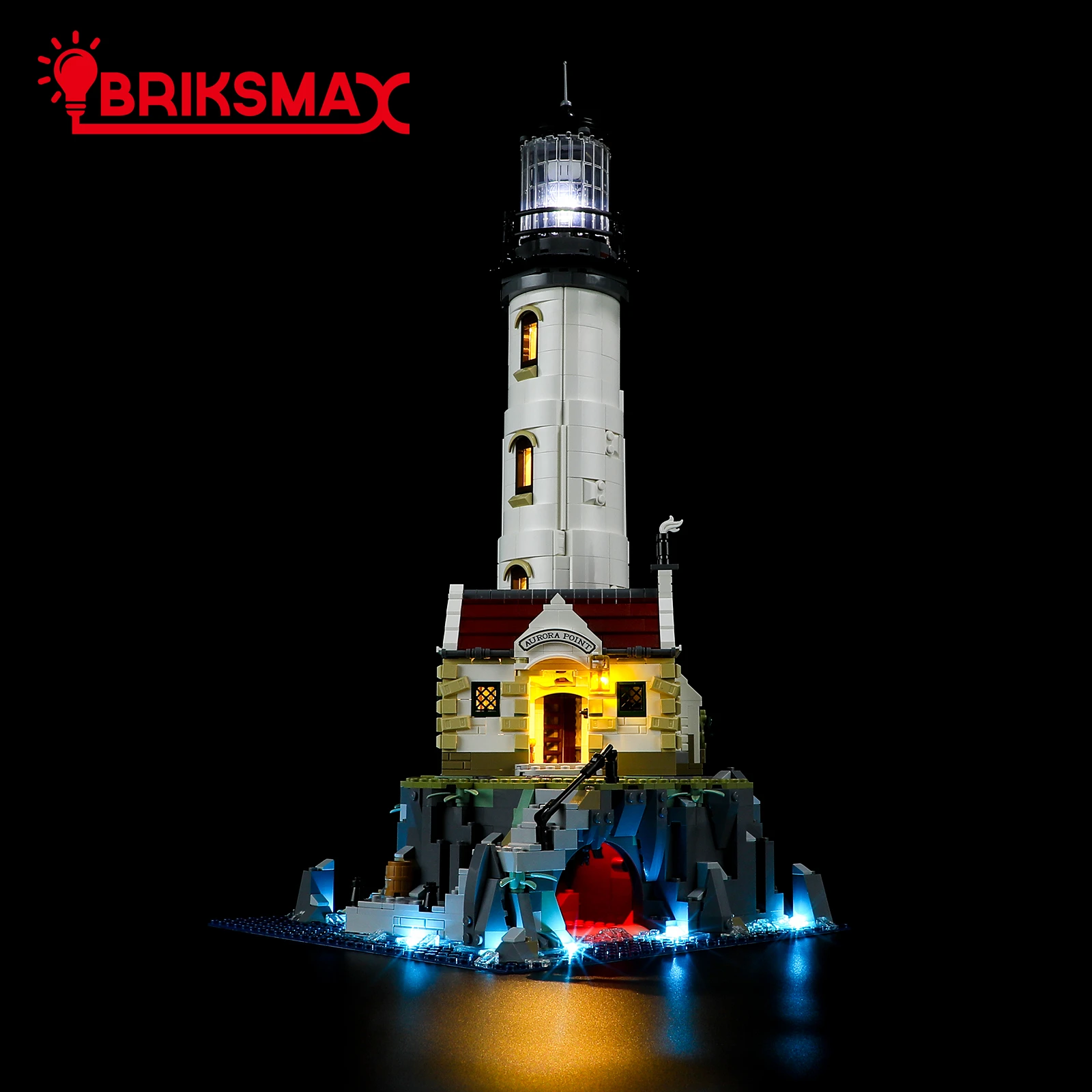 BriksMax LED Light Kit for 21335 Lighthouse Building Blocks Set (NOT Include the - £43.04 GBP